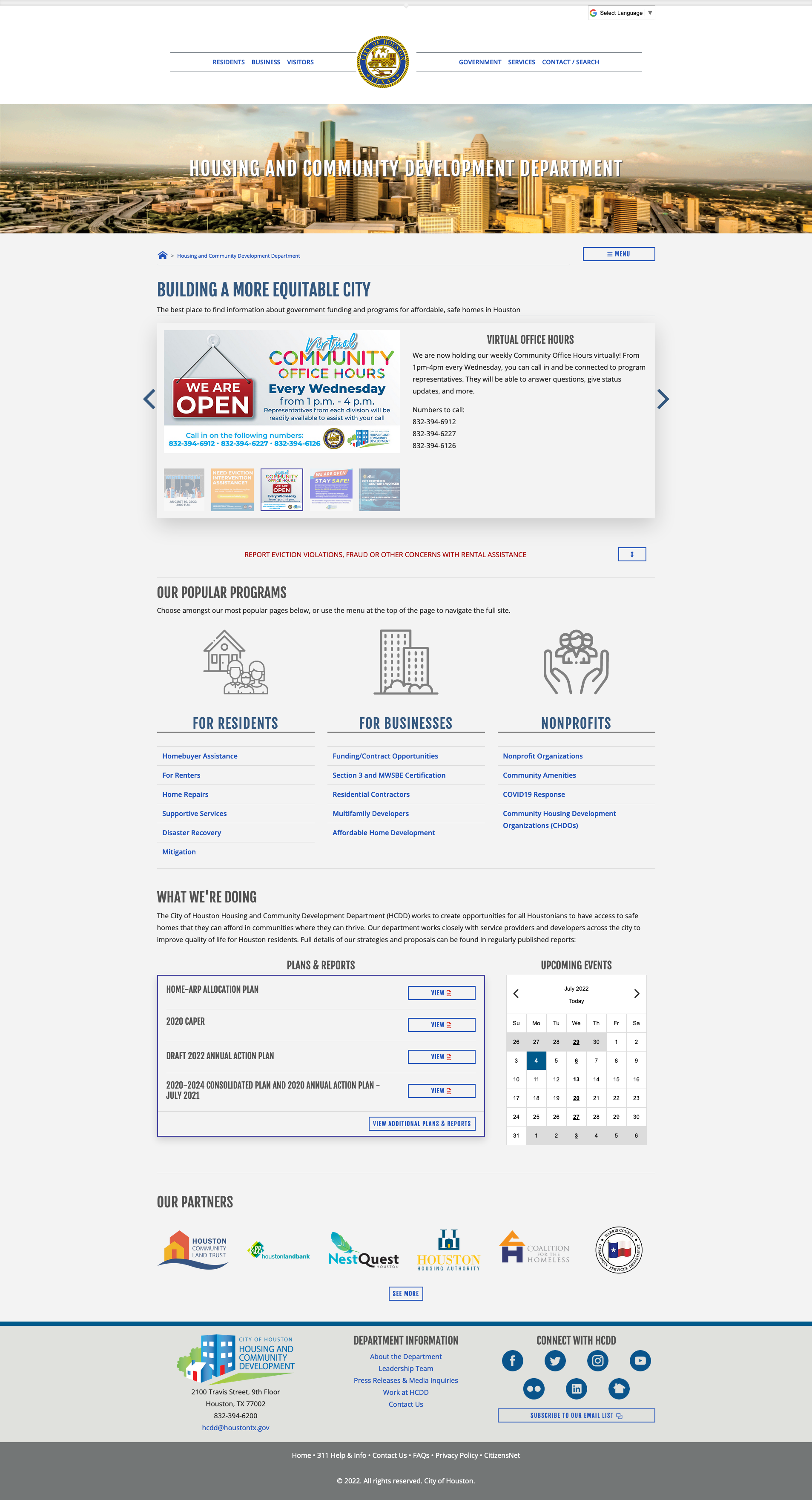 Thumbnail for Housing and Community Development Department